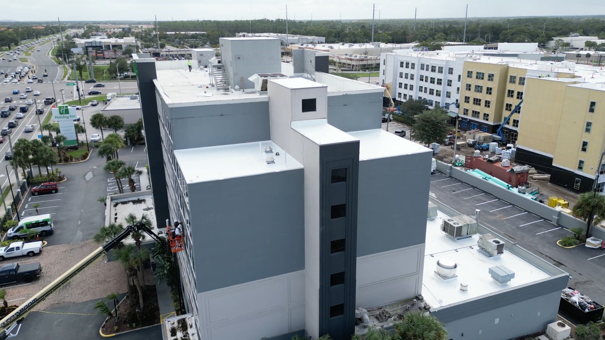 Commercial roofing system