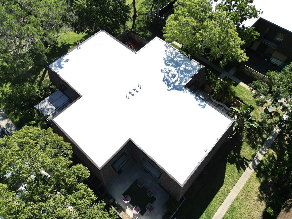 Commercial TPO full roof replacement